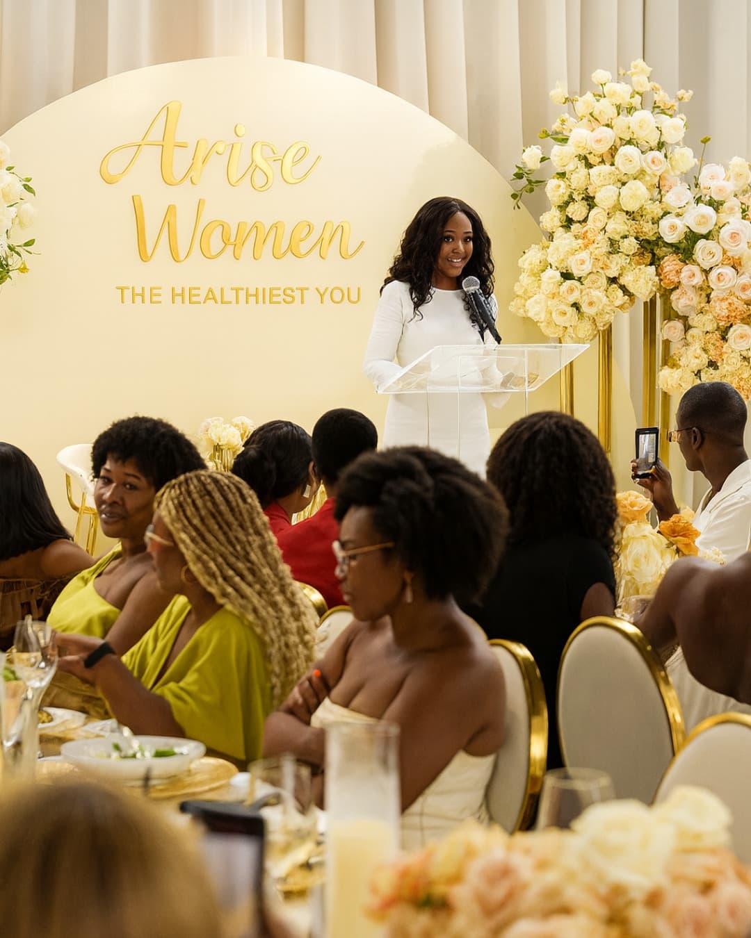 Hephzibah Luxe event